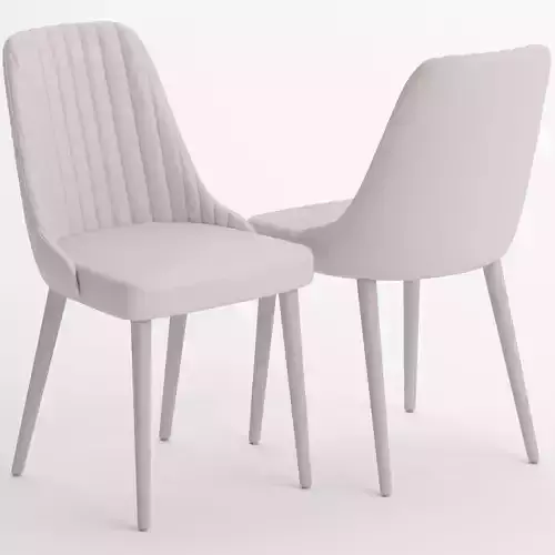 Chair dining - light 3D model