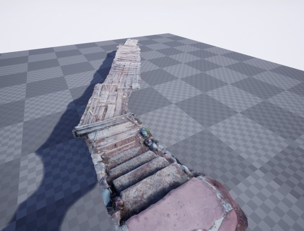 Forest Walkway 3D Model 8K PBR 3D model_5