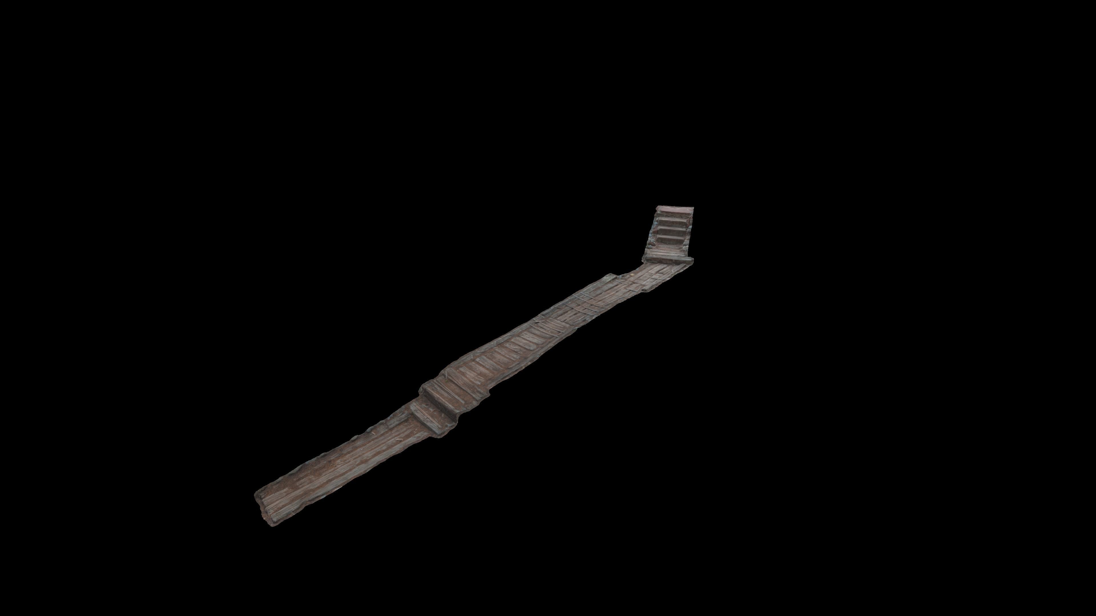 Forest Walkway 3D Model 8K PBR 3D model_1