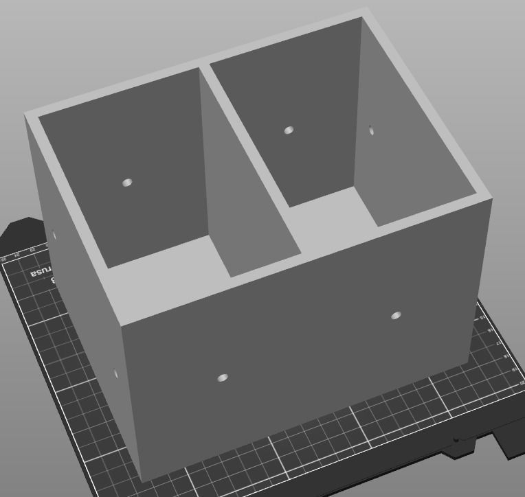 017L LA Unit Large 2 Drawer Vertical 3D print model_4