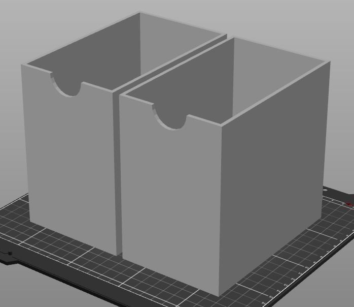 017L LA Unit Large 2 Drawer Vertical 3D print model_3
