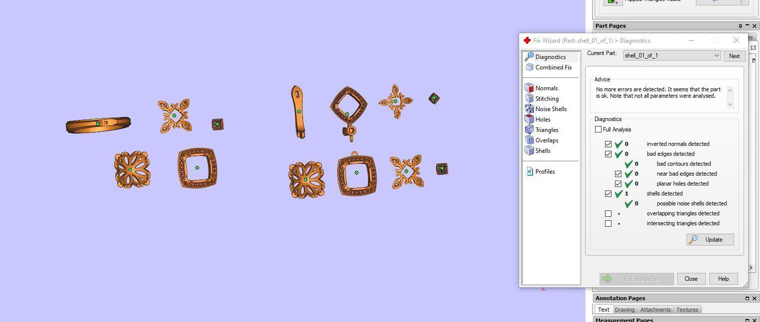 Ring and Earrings  3D print model_11