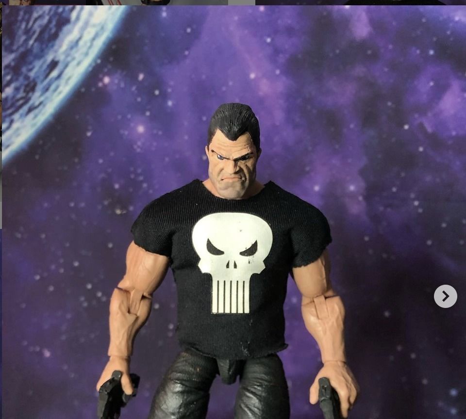 Punisher Head 3D print model_3