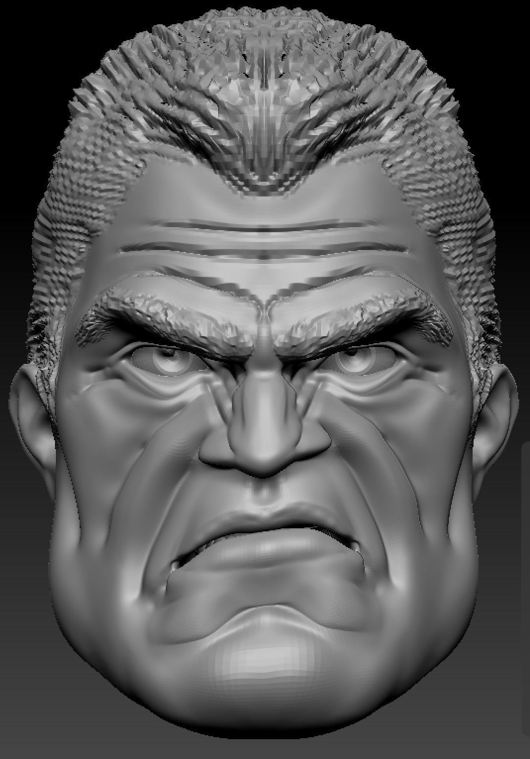 Punisher Head 3D print model_1