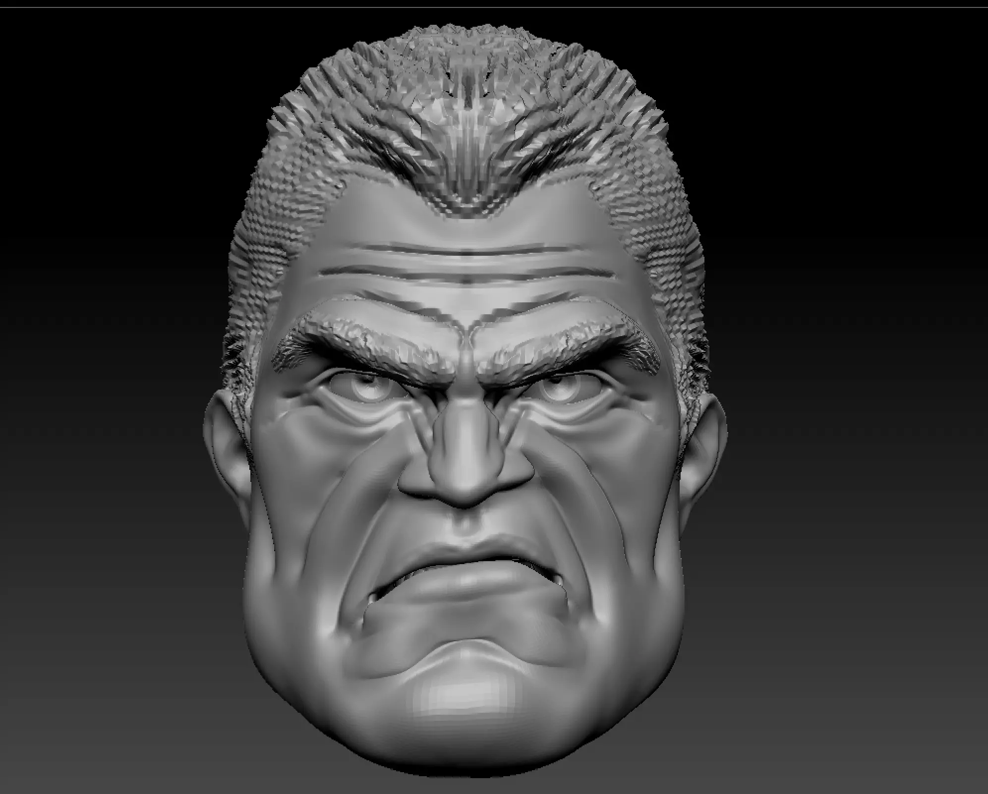 Punisher Head 3D print model_0