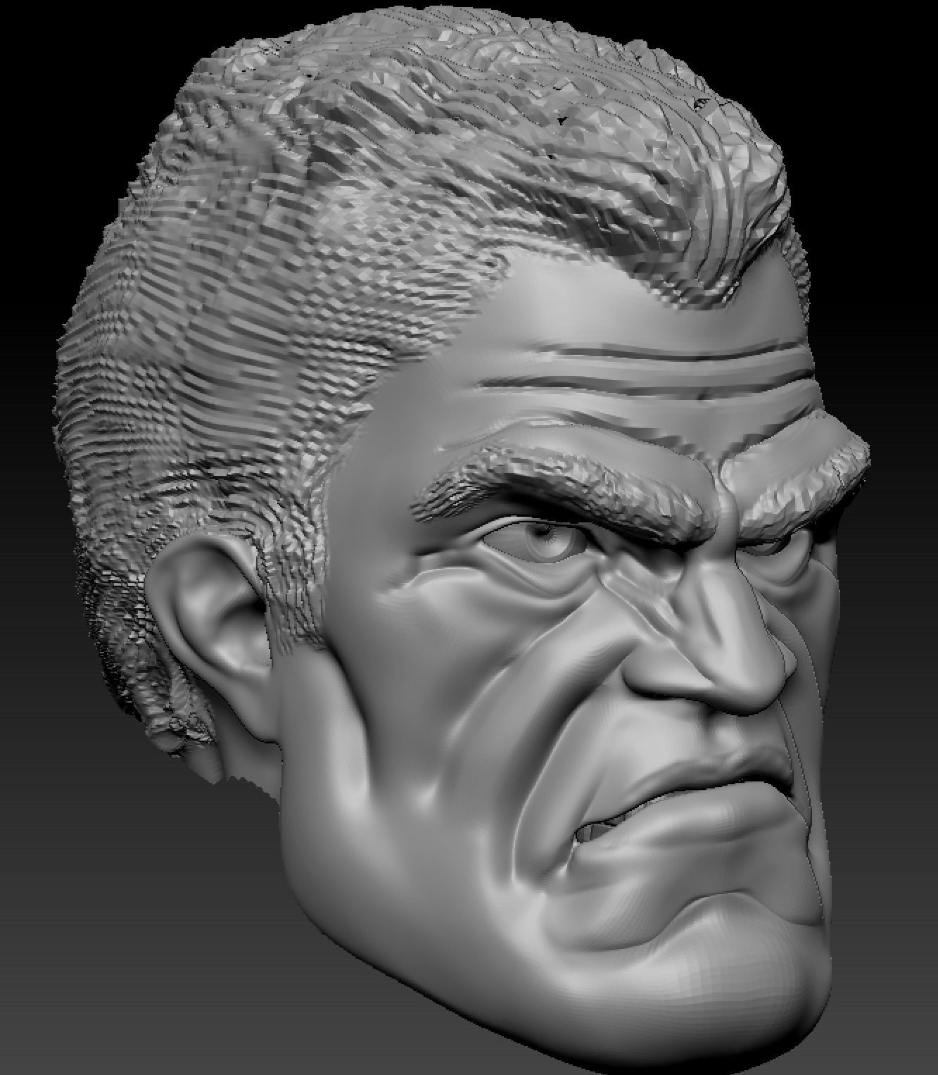 Punisher Head 3D print model_2
