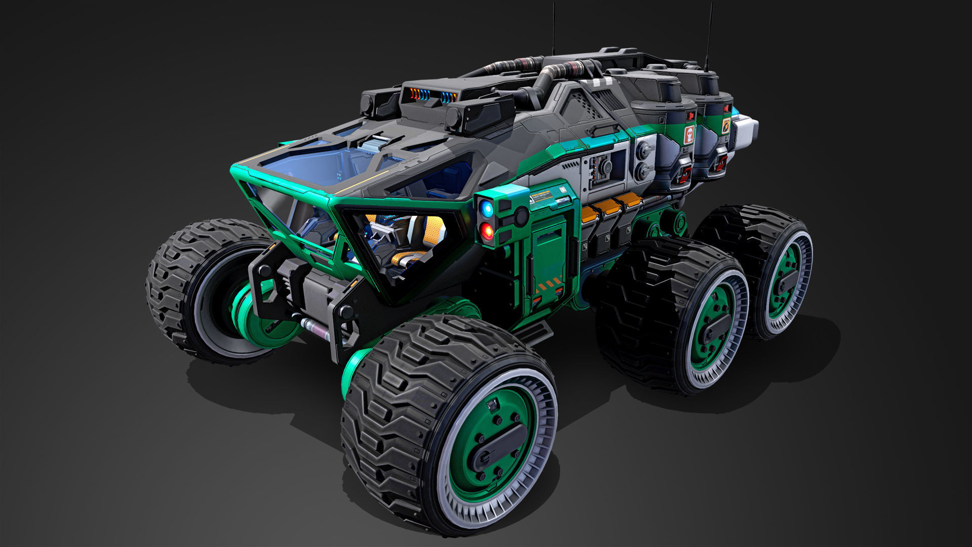 Mars Rover vehicle