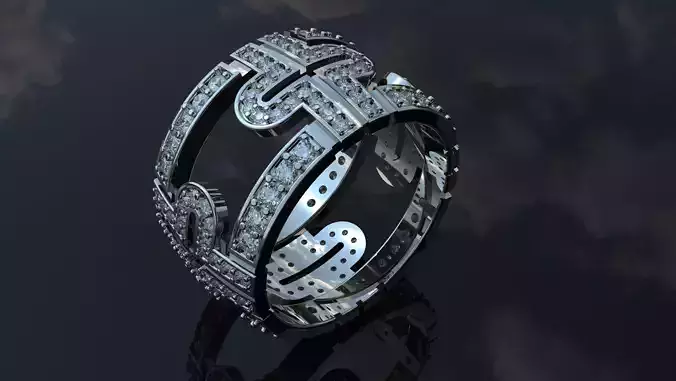 Bvlgari diamond ring