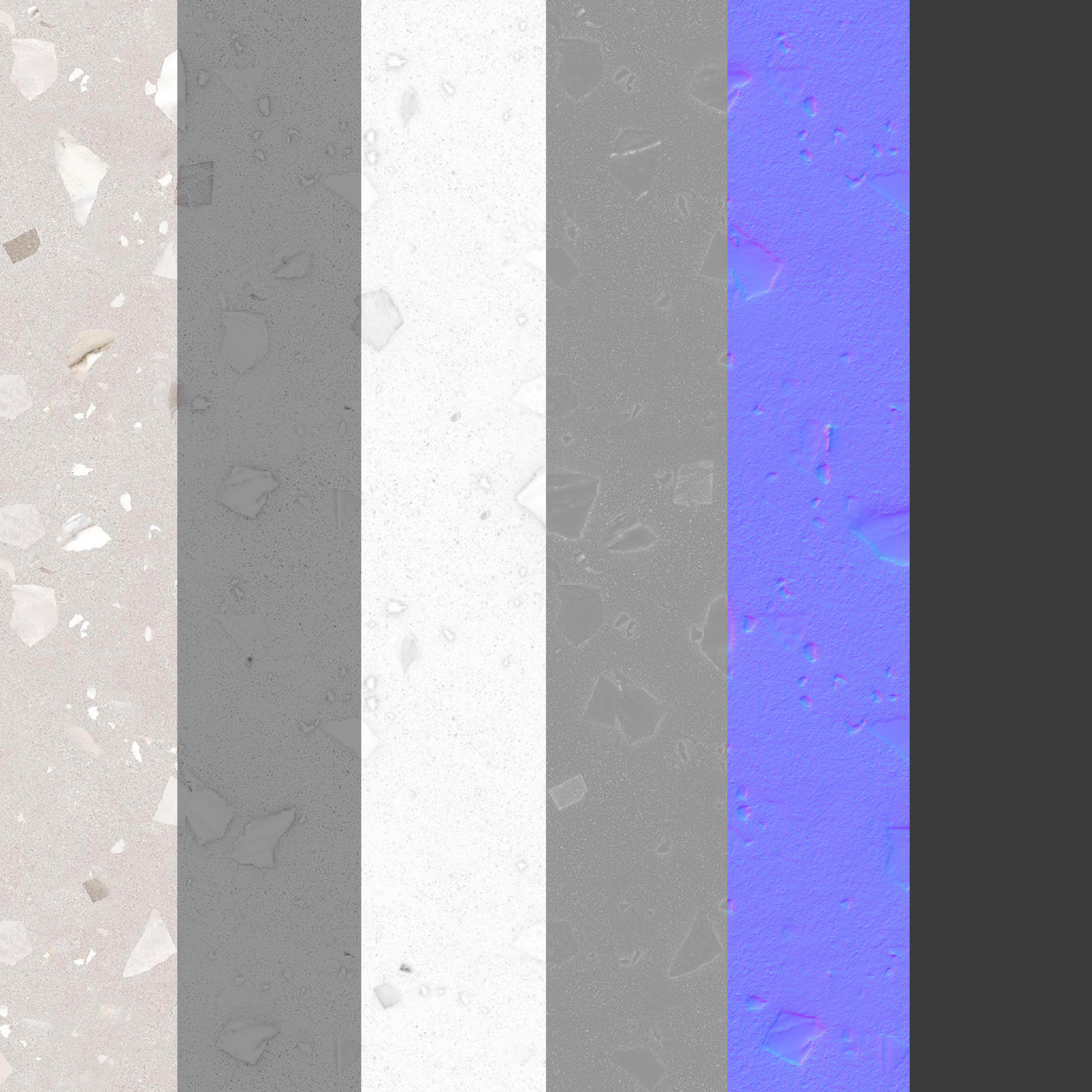 Porcelain stoneware ARCANA RIBE ELBURG Ribe-R Beige  - 4K PBR Texture_2