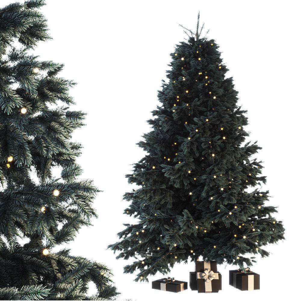 Christmas tree with gifts