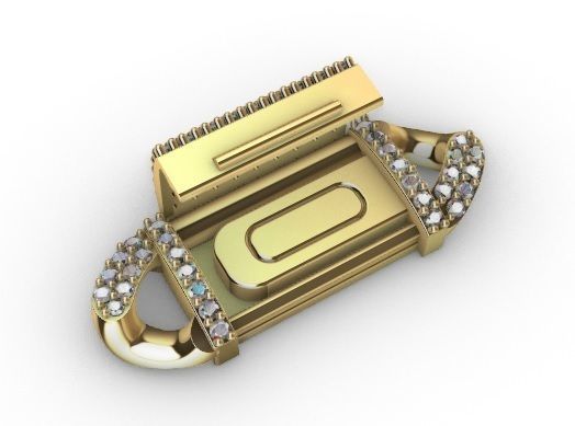 7MM MIAMI CUBAN LINK CHAIN FOR  NECKLACE OR BRACELET 3D print model_13