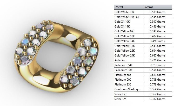 7MM MIAMI CUBAN LINK CHAIN FOR  NECKLACE OR BRACELET 3D print model_7