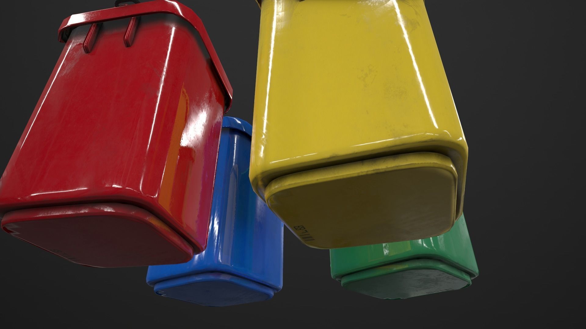 GAME READY Janitor pack Low-poly 3D model_5