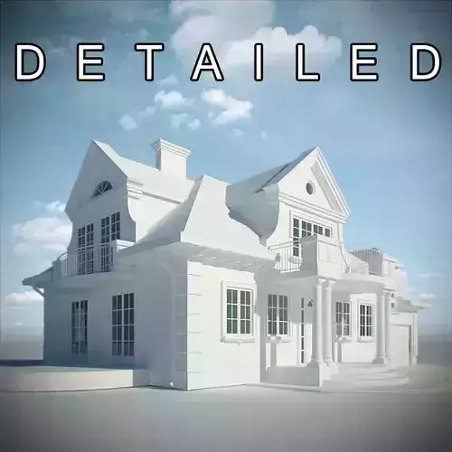 LowPoly Residence House