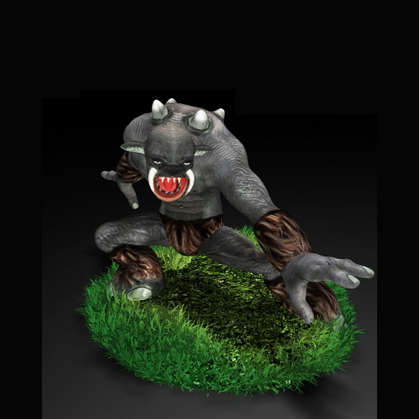 Zul Troll 3D model_1