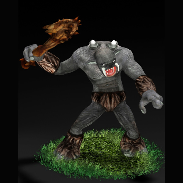 Zul Troll 3D model_2