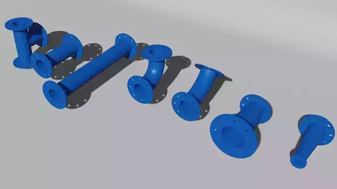 Water pipes and fittings