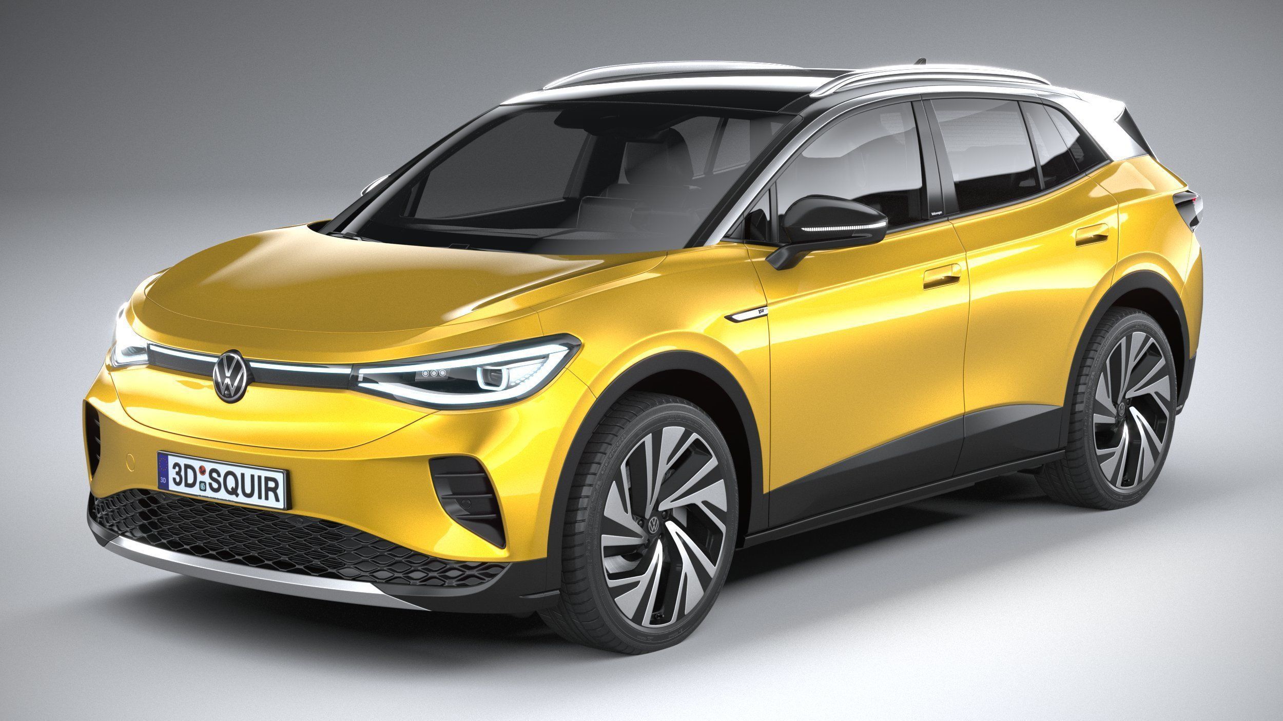Volkswagen ID4 1st Edition 2021 3D model_1