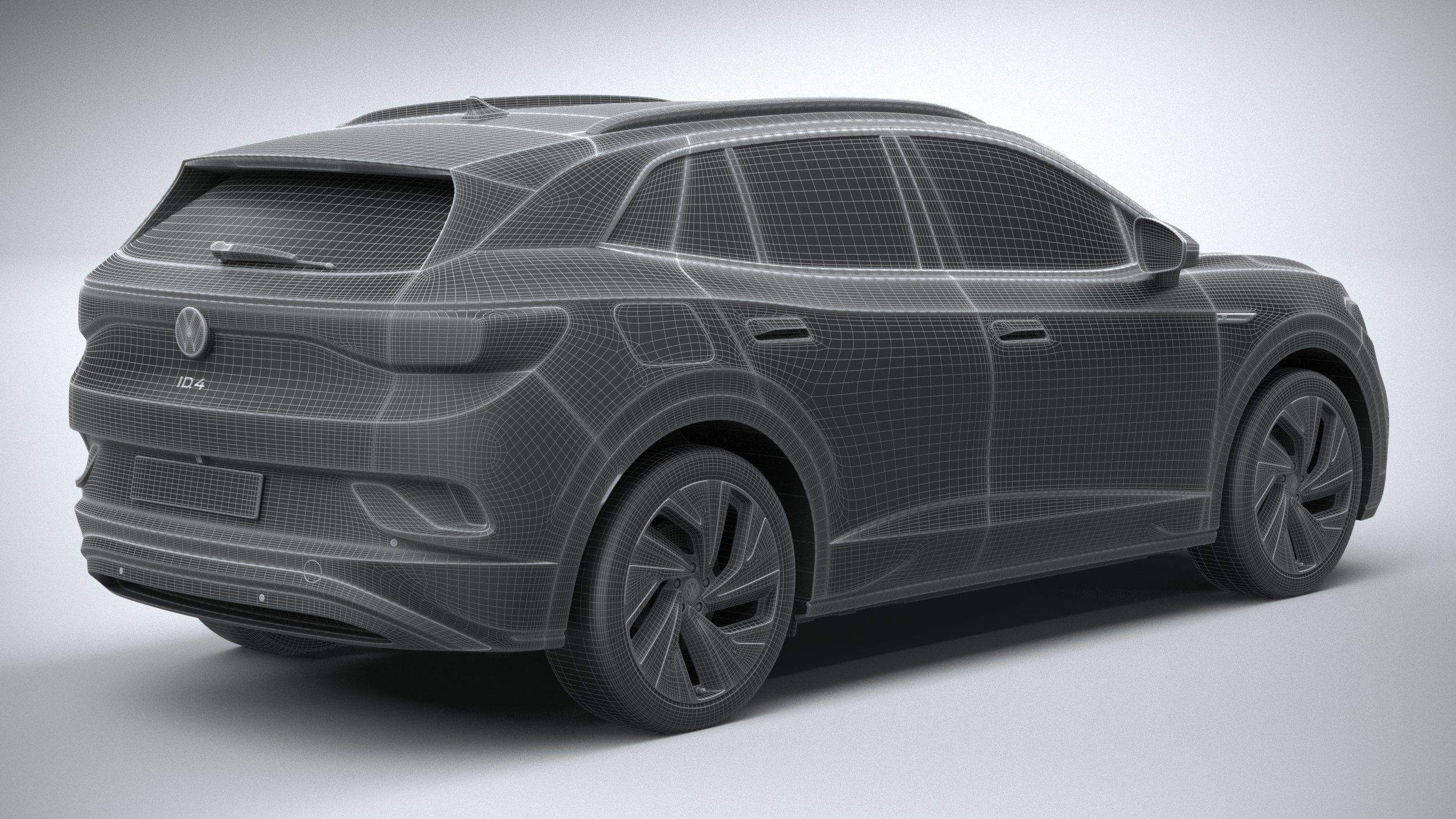 Volkswagen ID4 1st Edition 2021 3D model_27