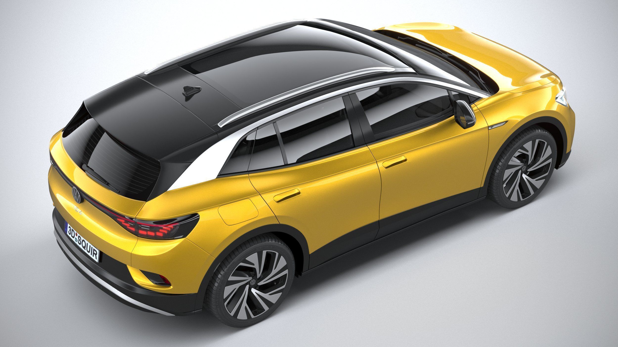 Volkswagen ID4 1st Edition 2021 3D model_10