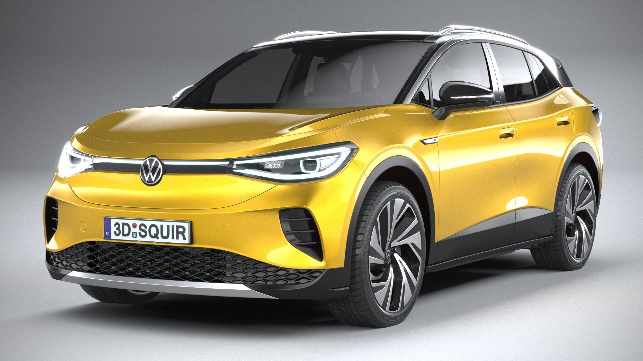 Volkswagen ID4 1st Edition 2021 3D model_2