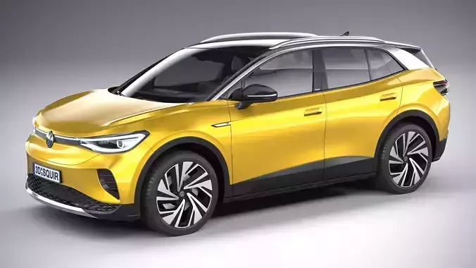 Volkswagen ID4 1st Edition 2021 3D model