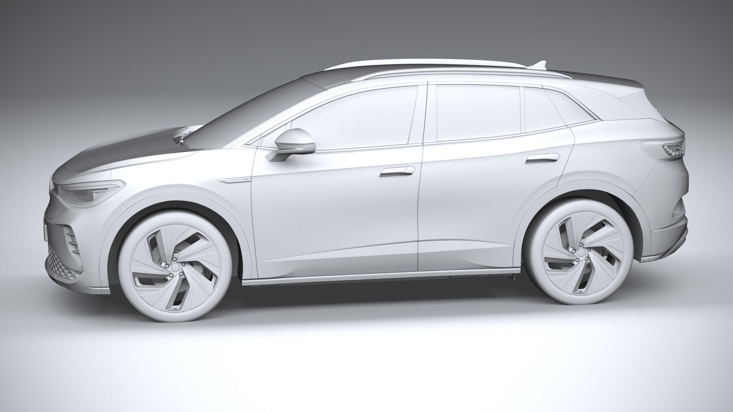 Volkswagen ID4 1st Edition 2021 3D model_22