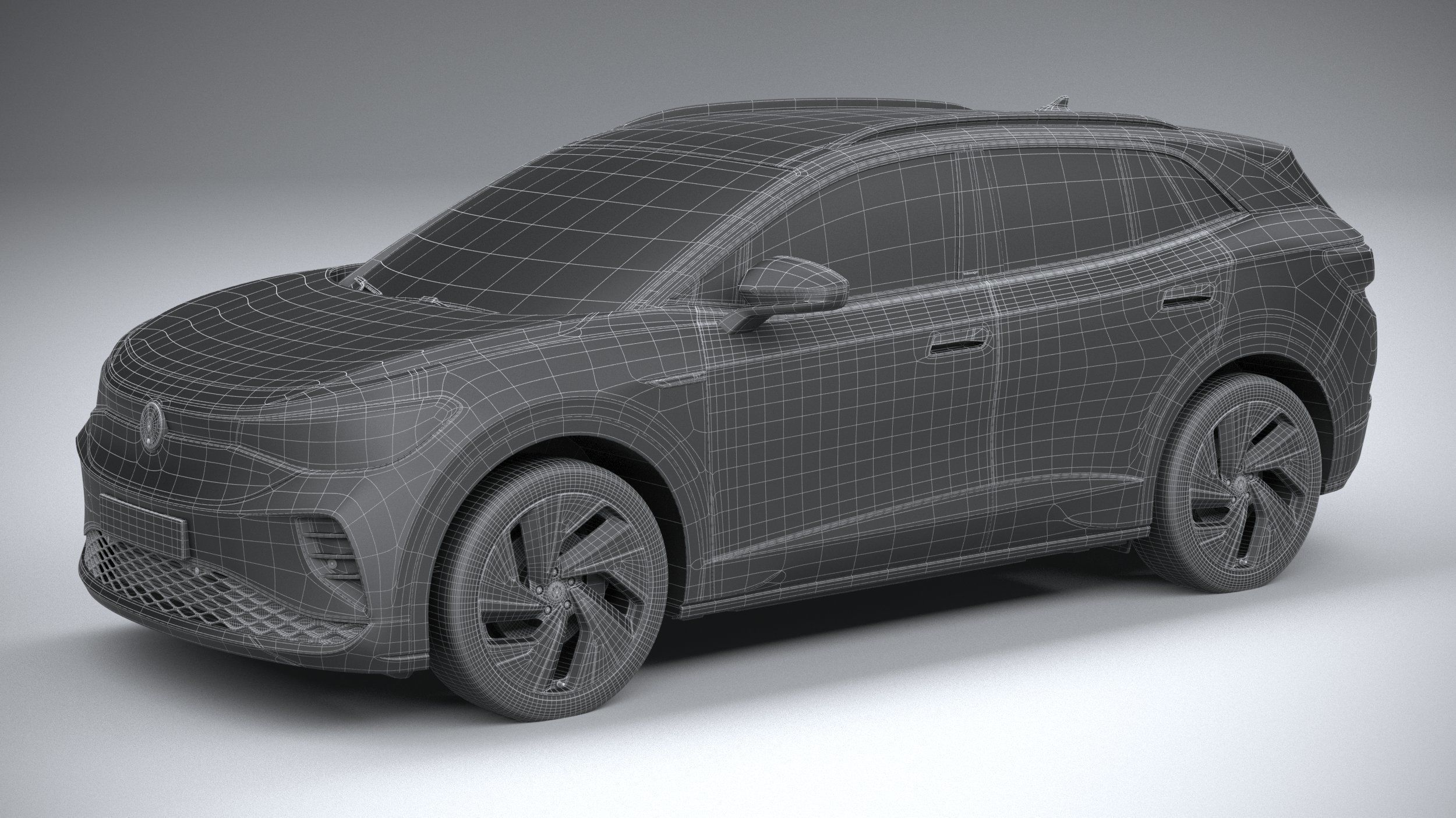 Volkswagen ID4 1st Edition 2021 3D model_28