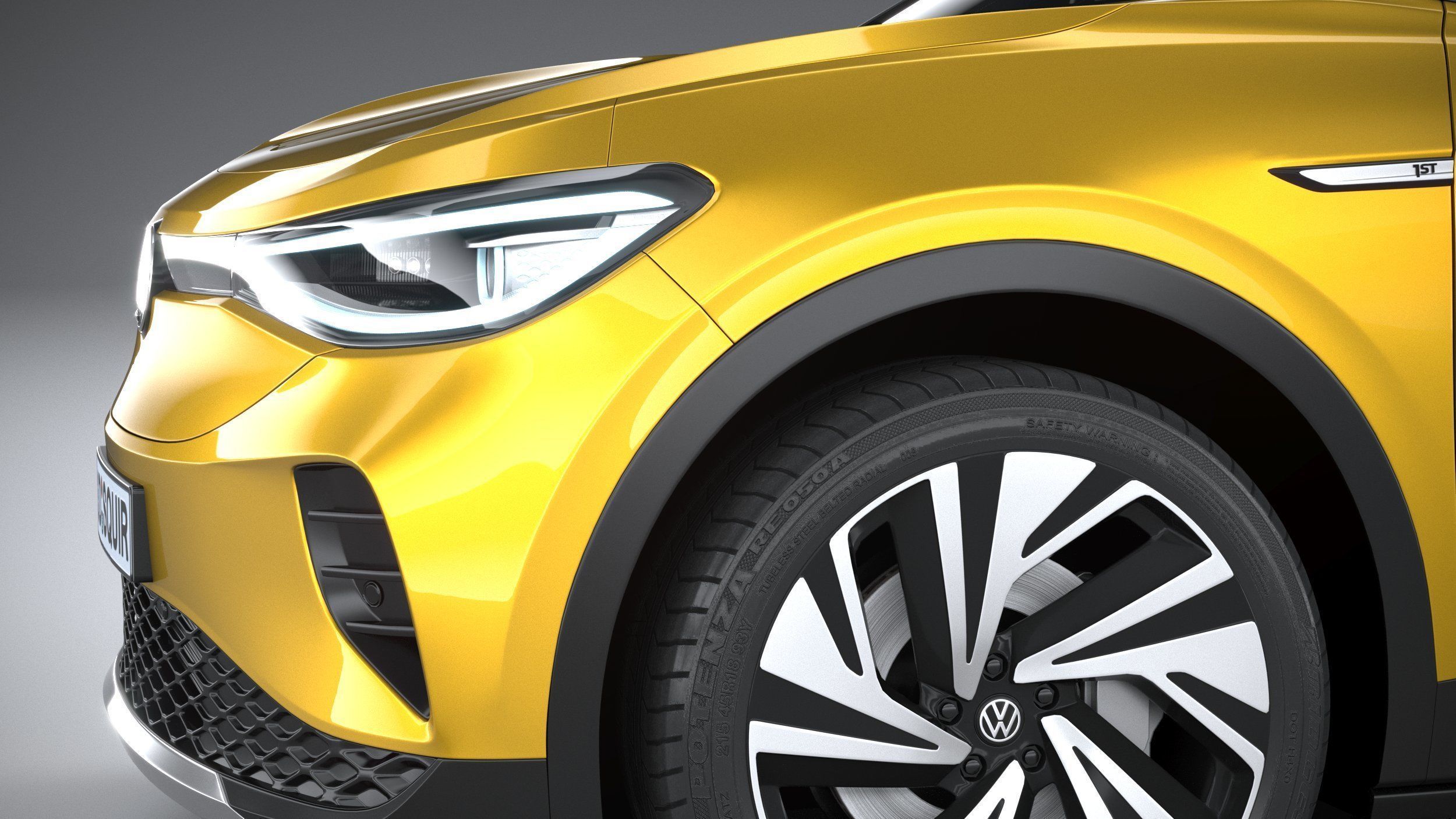 Volkswagen ID4 1st Edition 2021 3D model_3