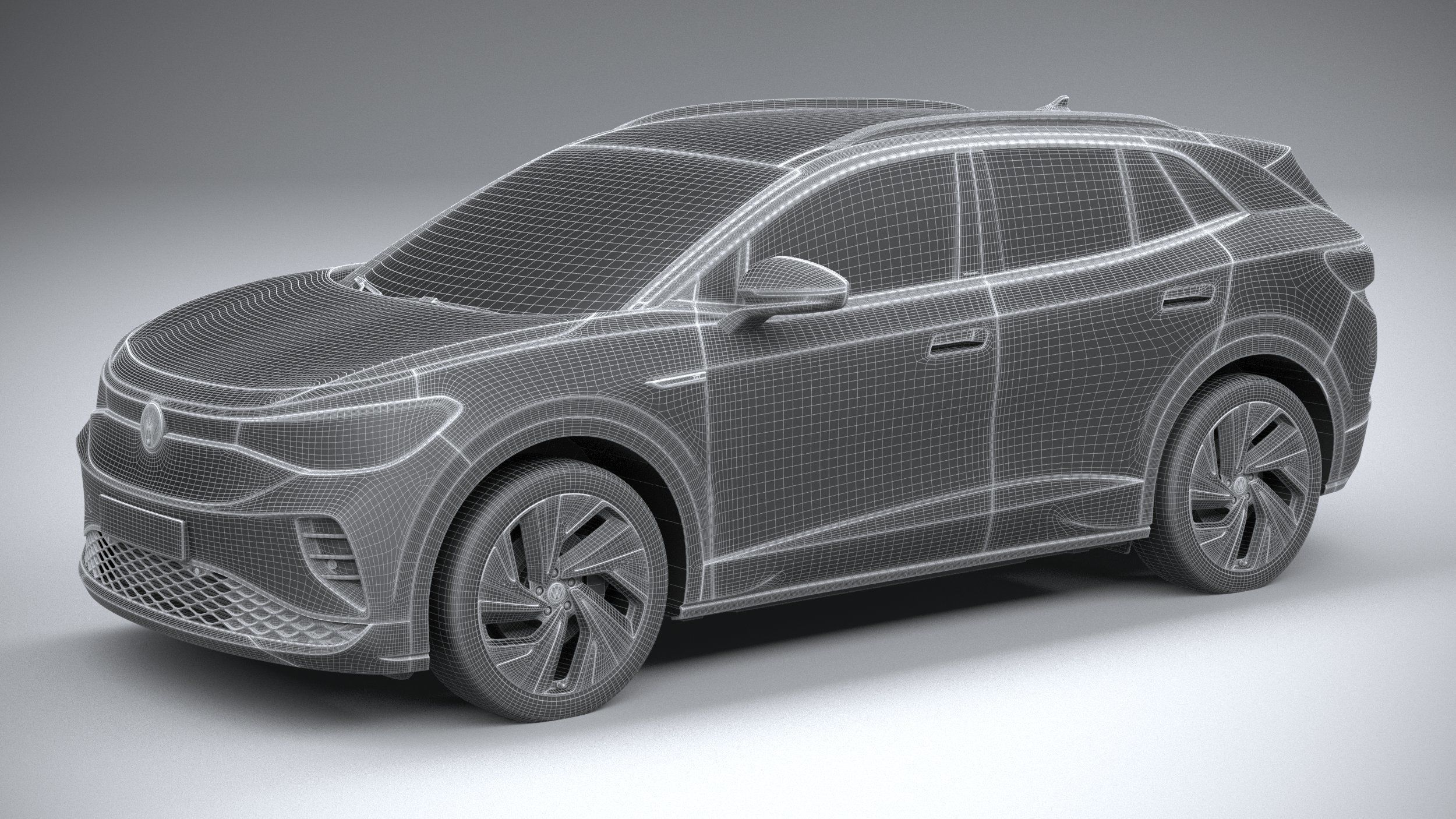 Volkswagen ID4 1st Edition 2021 3D model_26