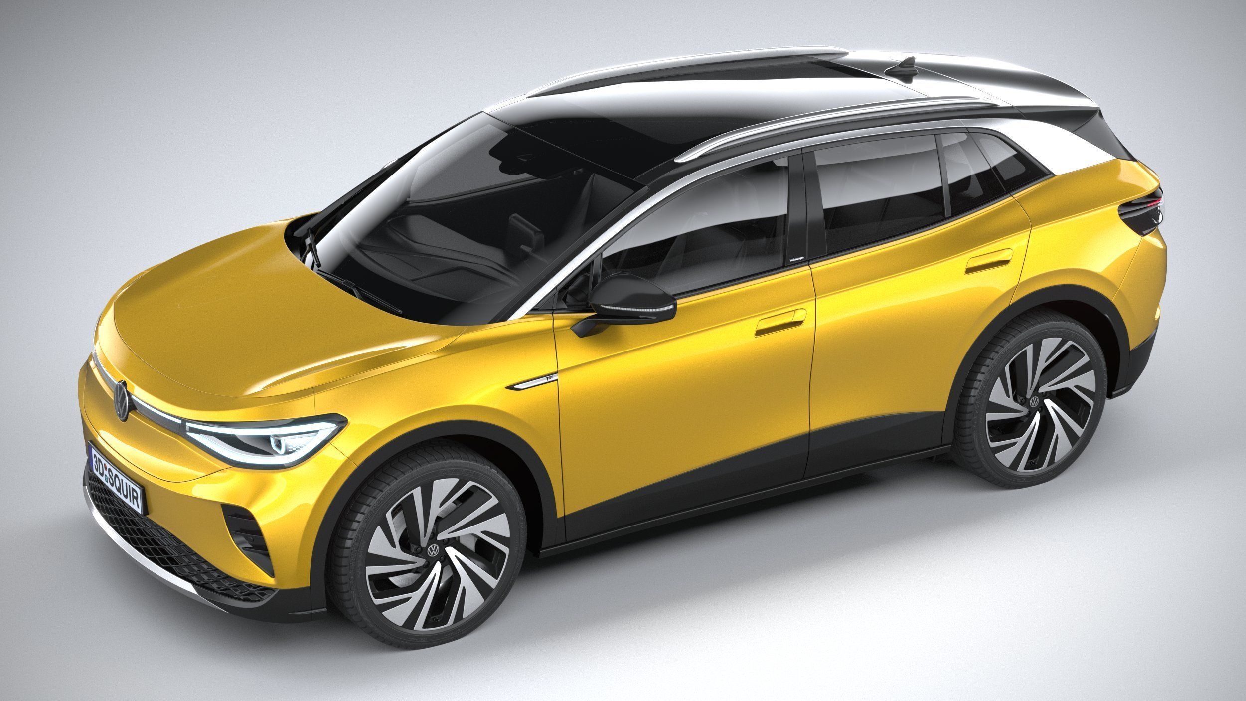 Volkswagen ID4 1st Edition 2021 3D model_7