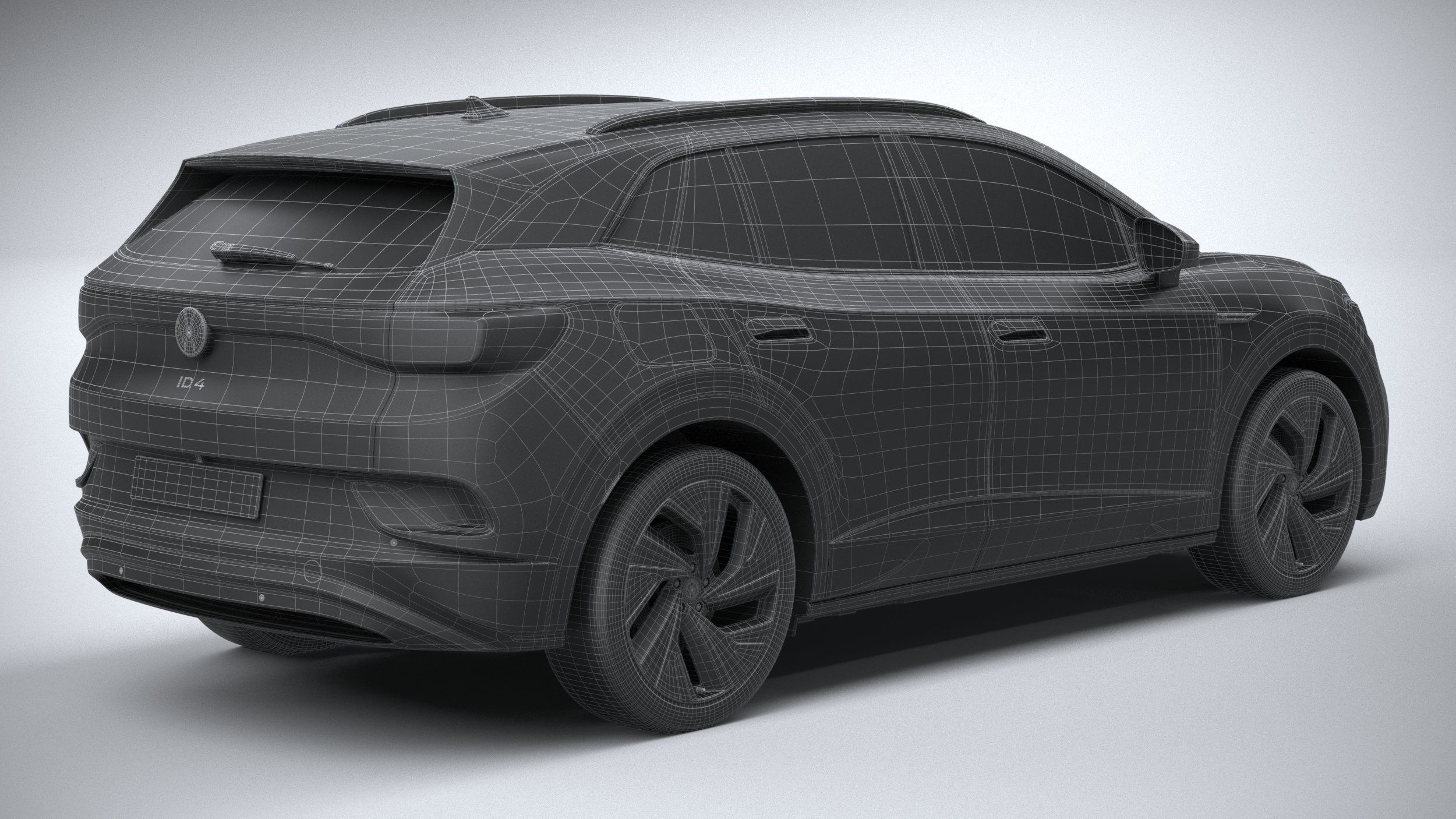 Volkswagen ID4 1st Edition 2021 3D model_29