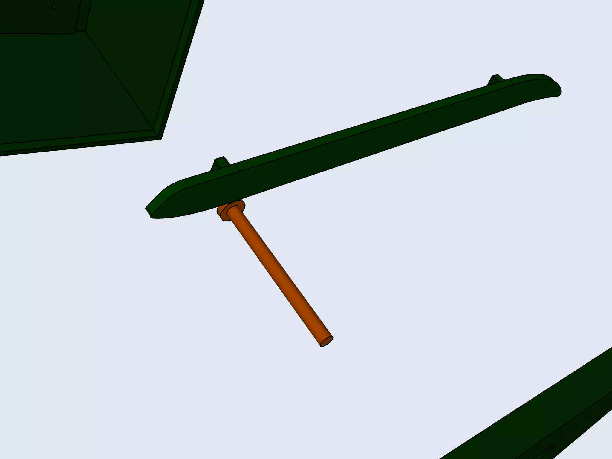 Sparrow house Birdbox 3D print model_0