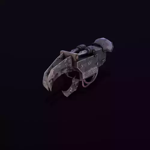 Meka Clawz  Low-poly 3D model