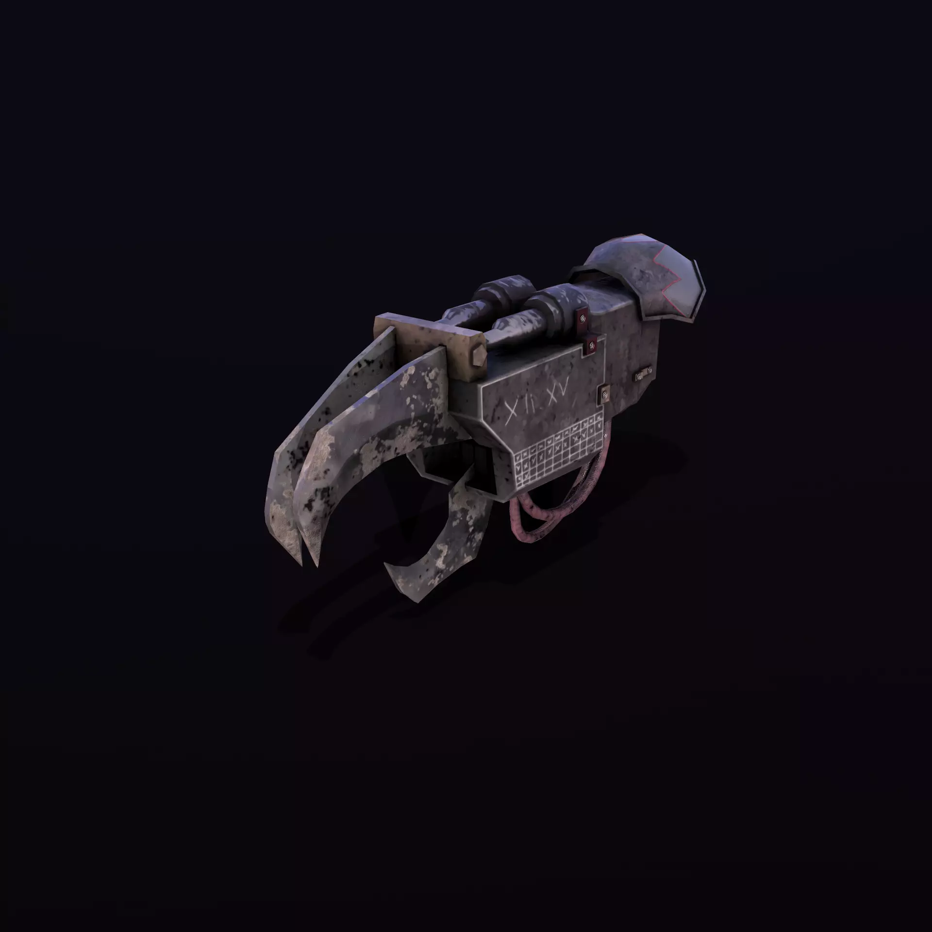 Meka Clawz Low-poly 3D model_0