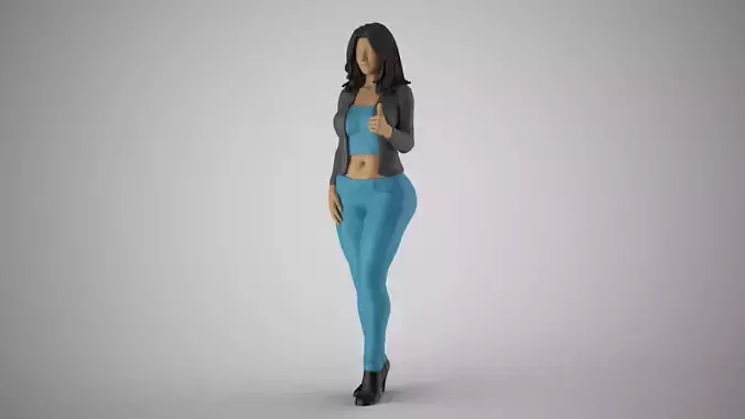 Woman Showing Thumbs Up