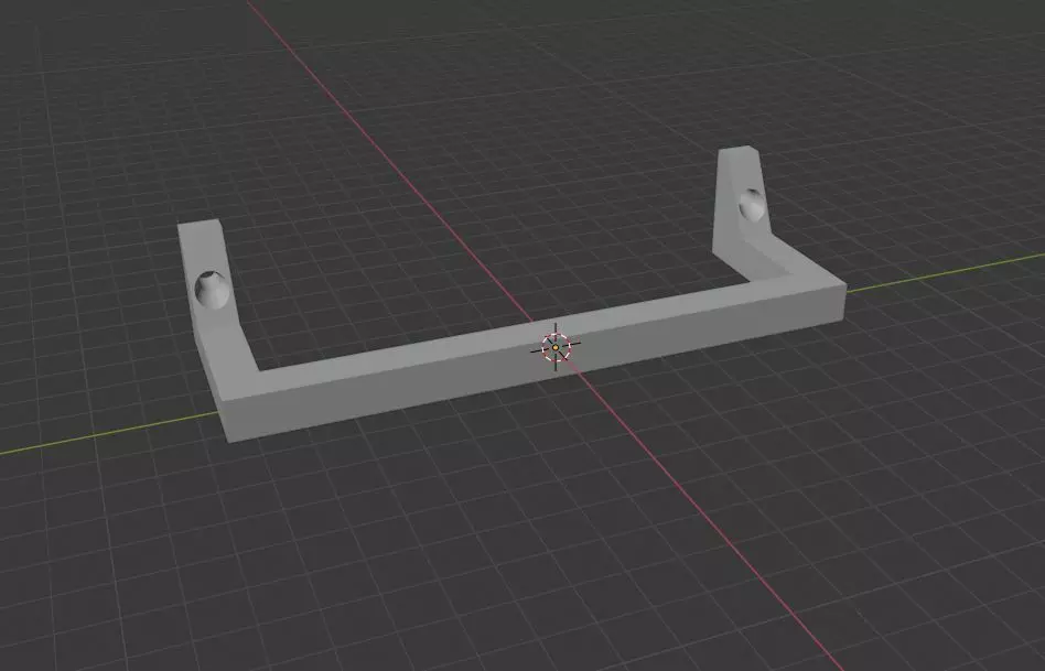 Towel Rack for hand towels 3D print model_0