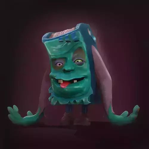 「the Pagemaster 」HORROR フィギュア♪ Horror from The Pagemaster Character Sculpt 3D Print Model
