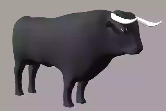 Bull 3D Free 3D model