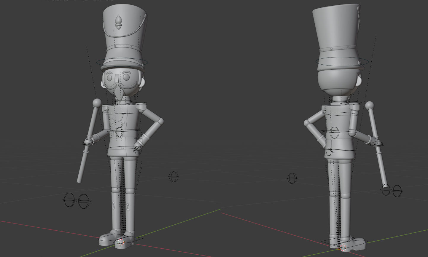 Nutcracker New Year Model 3D model_6