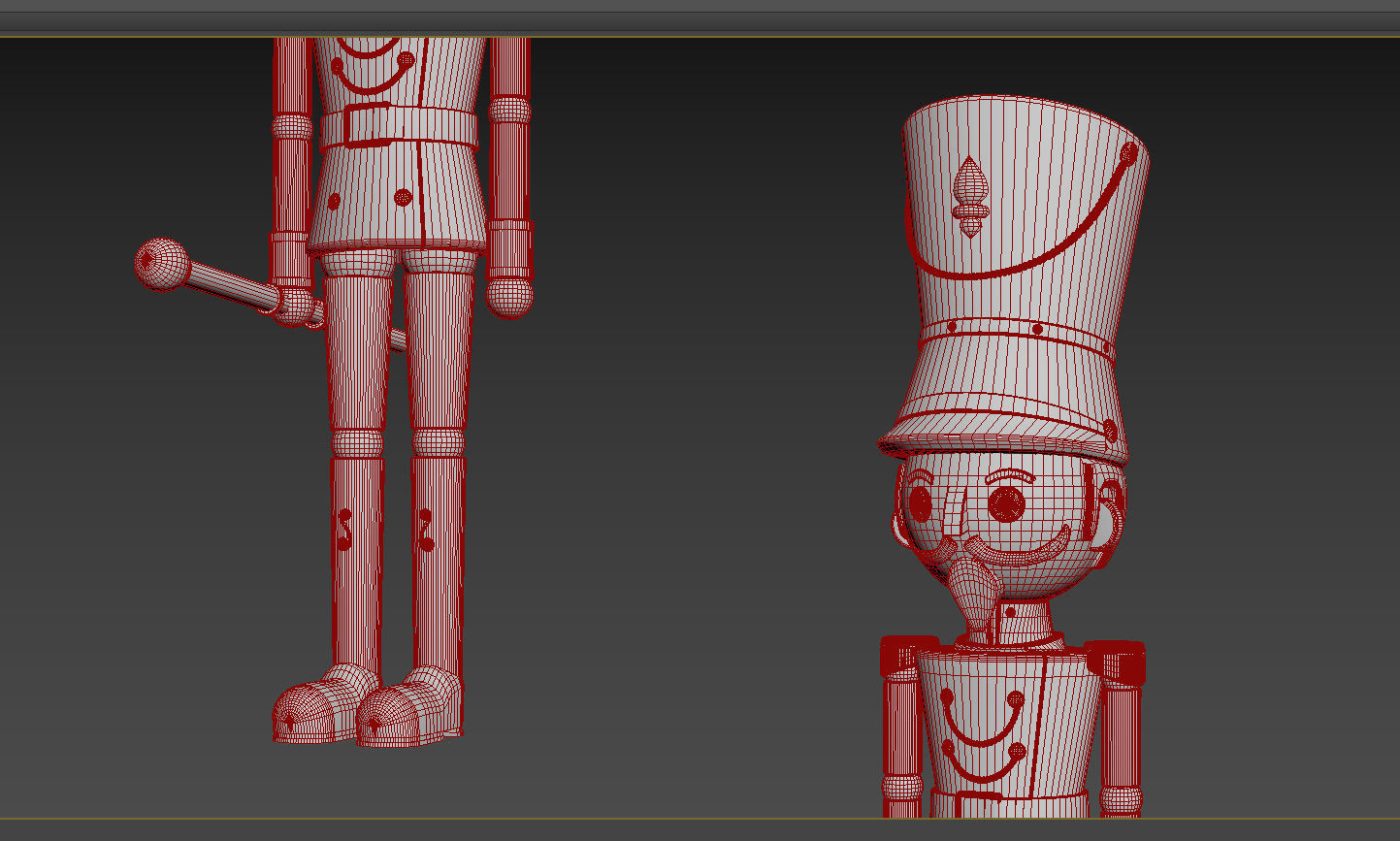 Nutcracker New Year Model 3D model_7
