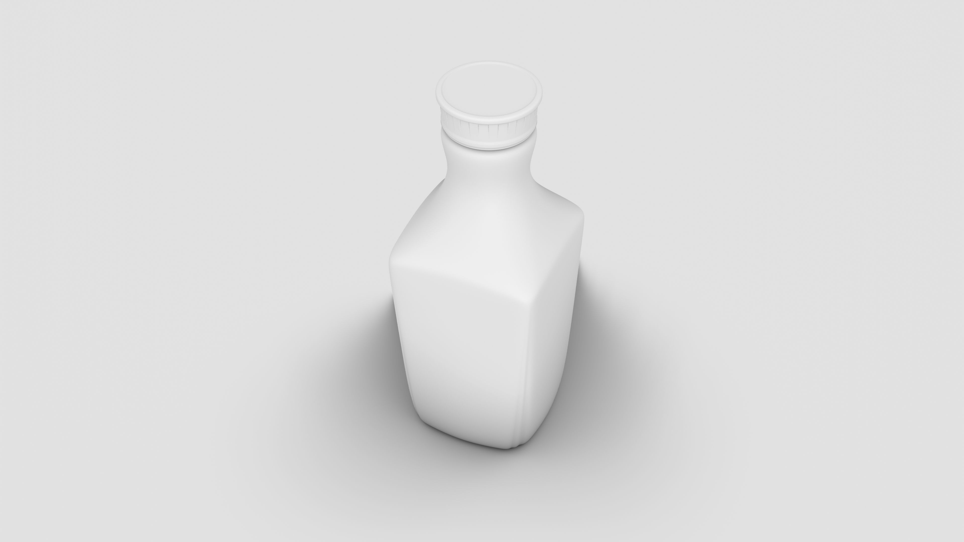 3D Orange Juice Jug Bottle with Professionally Designed Art 3D model_15