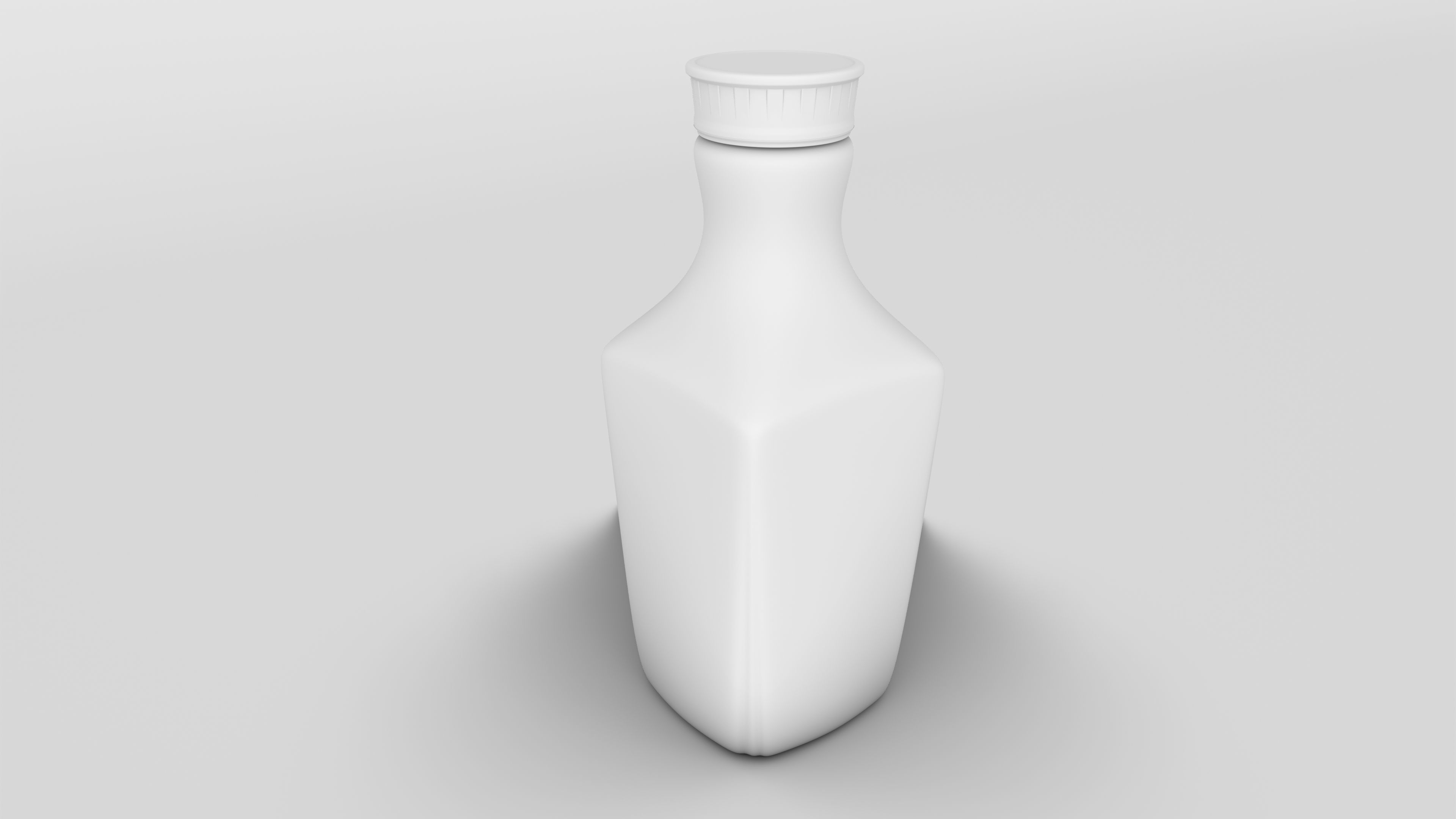 3D Orange Juice Jug Bottle with Professionally Designed Art 3D model_12