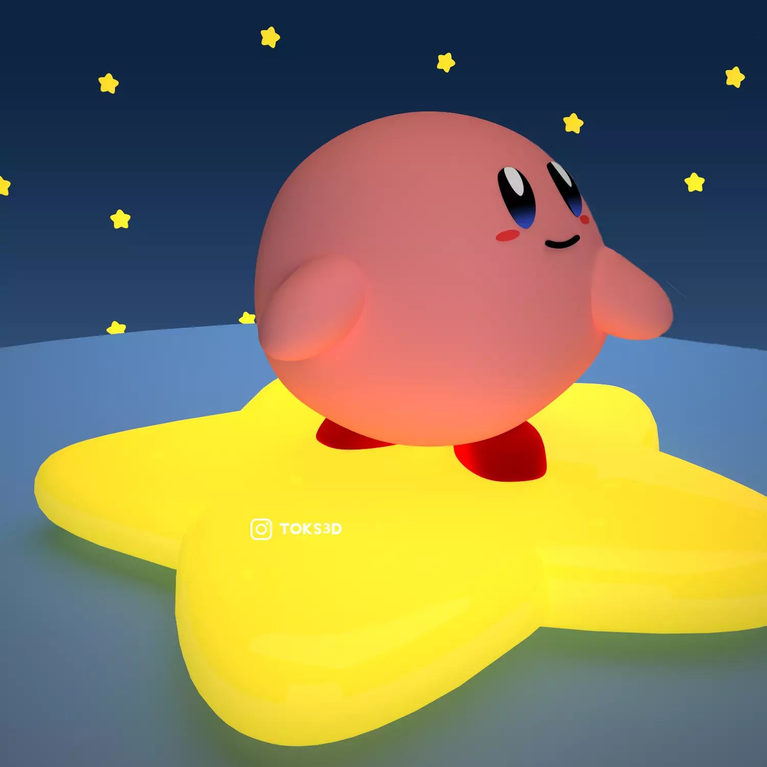 Kirby Pompas 3D print model_0