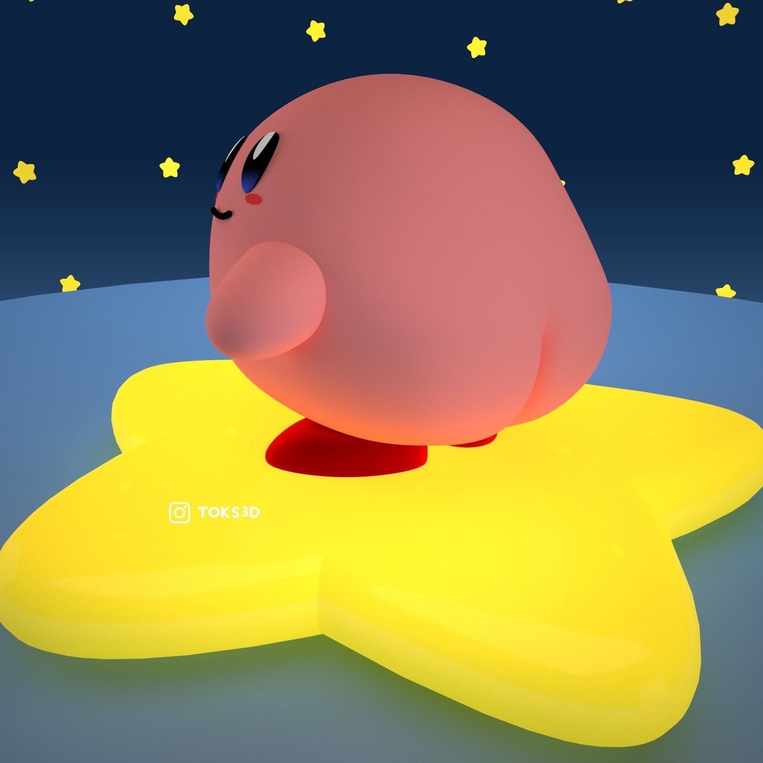 Kirby Pompas 3D print model_3