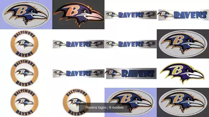 Ravens logos
