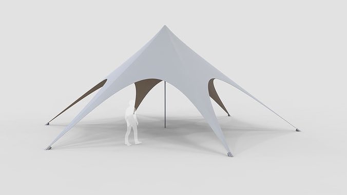Star Tent 3D model