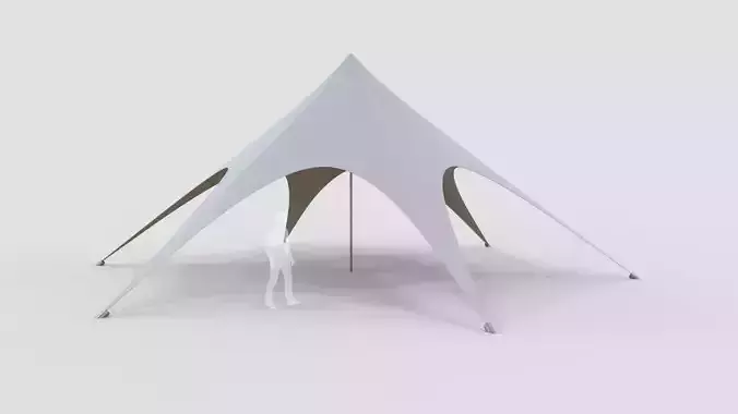 Star Tent 3D model