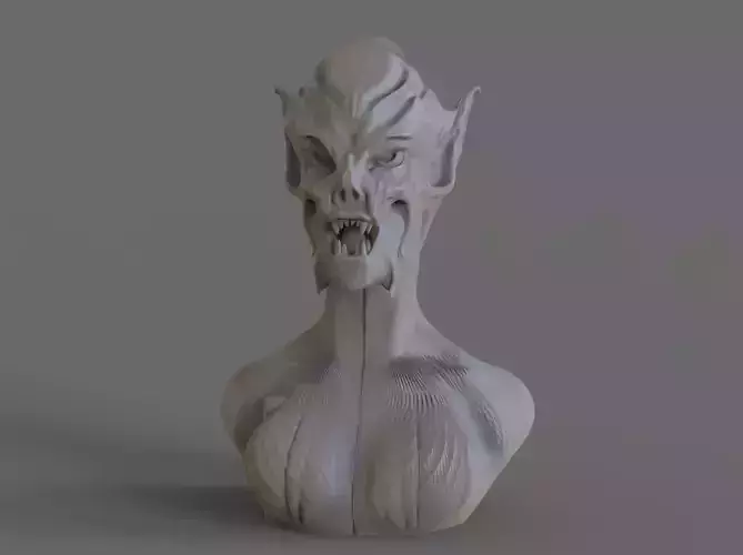 Vampire Woman Bust