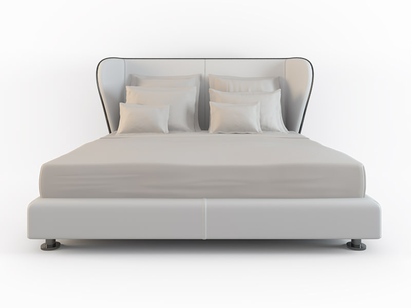 bed Giorgetti  Rea 3D model_1